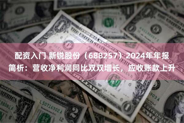 配资入门 新锐股份（688257）2024年年报简析：营收净利润同比双双增长，应收账款上升